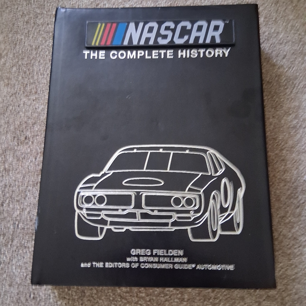 Nascar Black Binder with Silver Accents